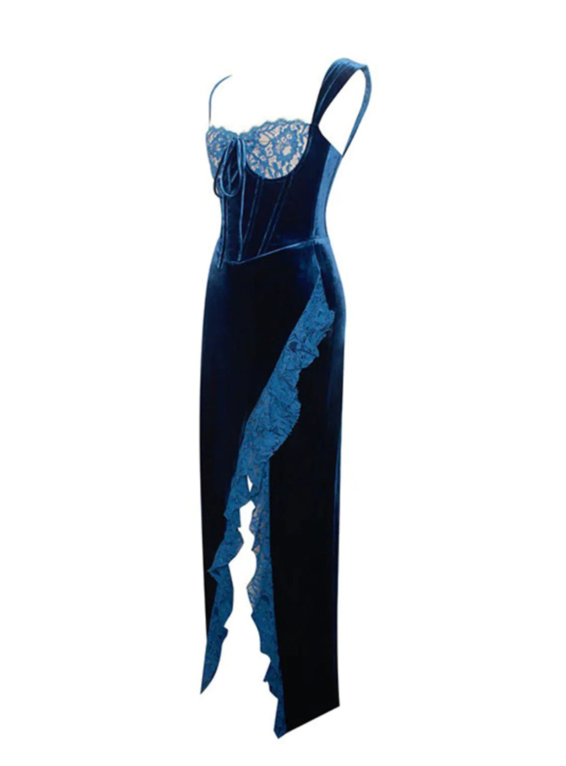 Eddie velvet maxi dress (8181998551278)