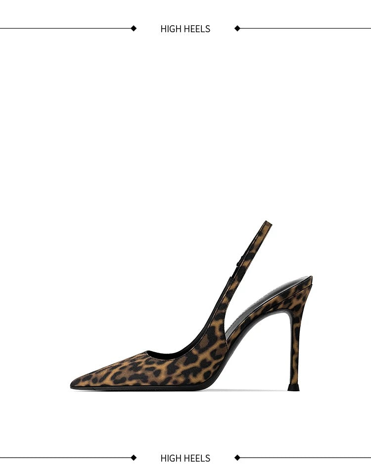 Fierce Muse Slingback Heels