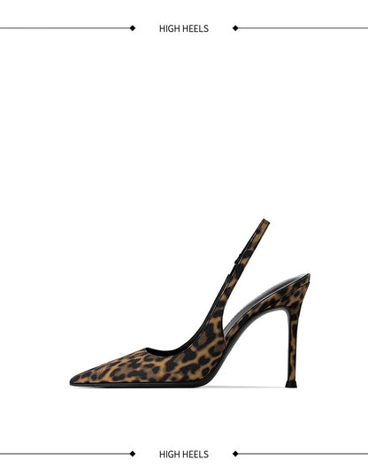 Fierce Muse Slingback Heels