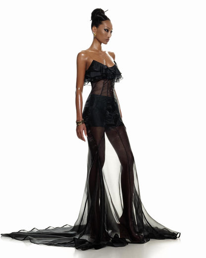 Akiko Maxi dress Black