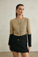 Sequin blazer/skirt set