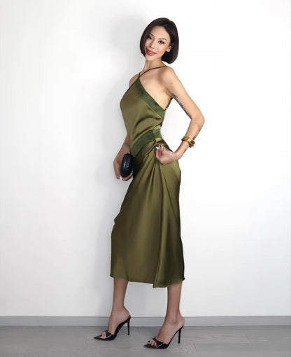 Olivienne Silk Gown