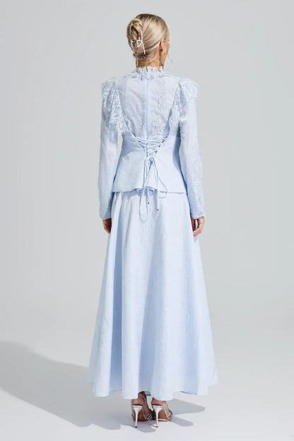Aveline Lace Two-Piece Set