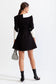 Black doll mini dress (8284684681454)