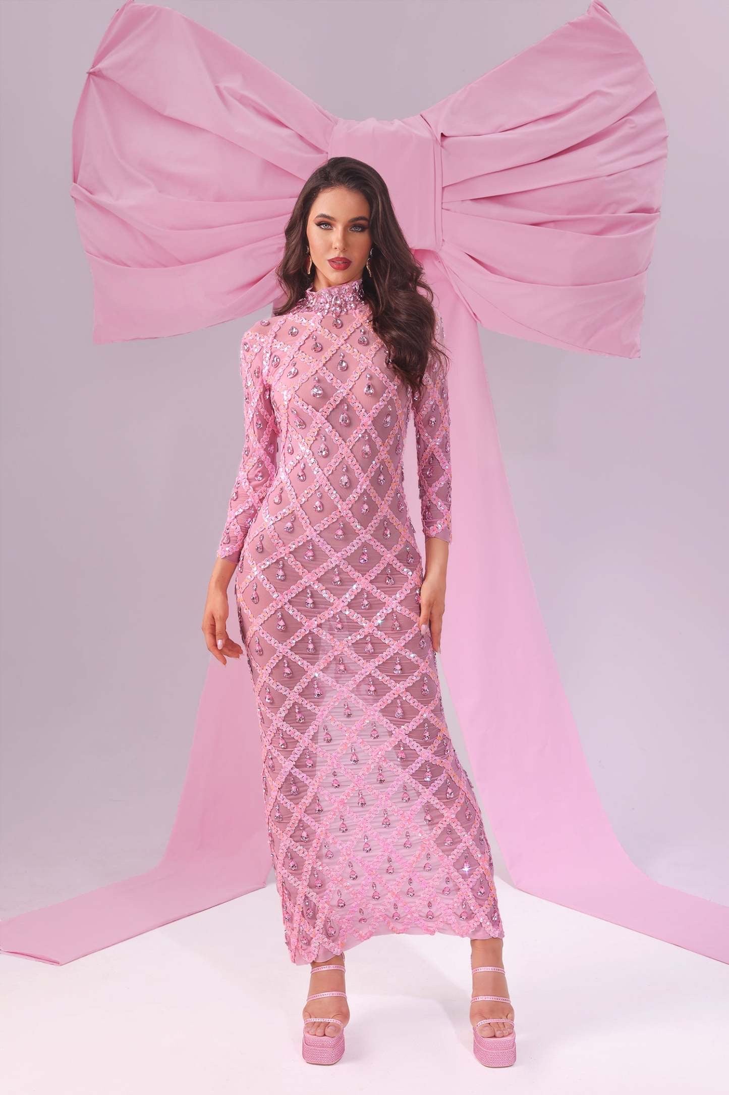 Crystal maxi dress (8279977951470)