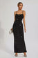 Indie rhinestone maxi dress