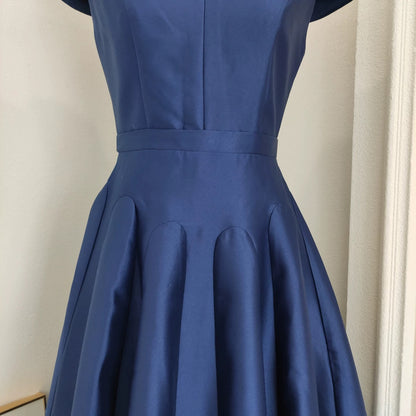 Renée Vintage Pleated Midi Dress