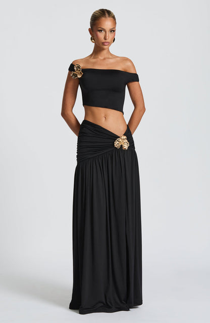 Riviera Asymmetrical Off Shoulder Set