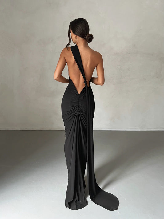 Eloise backless maxi dress