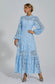 Juliette blue maxi dress