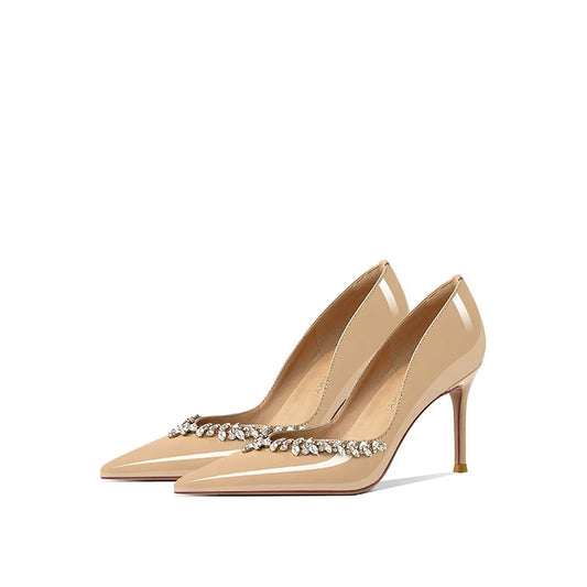Jolie Crystal Embellished Pumps