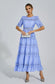 Courtney blue maxi dress