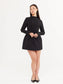 Hourglass long sleeves mini dress (8306816975086)