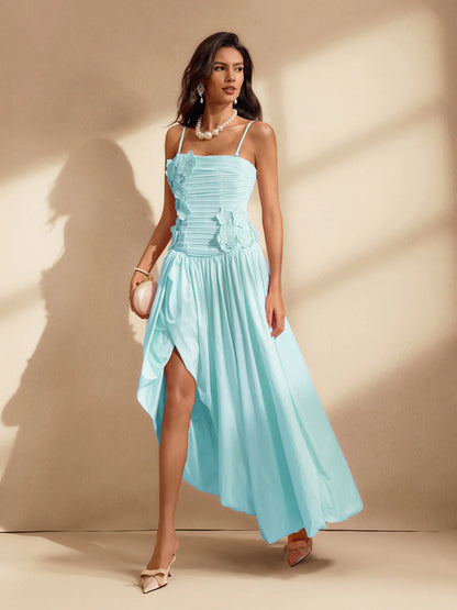 Soleil Flower Embellished Gown
