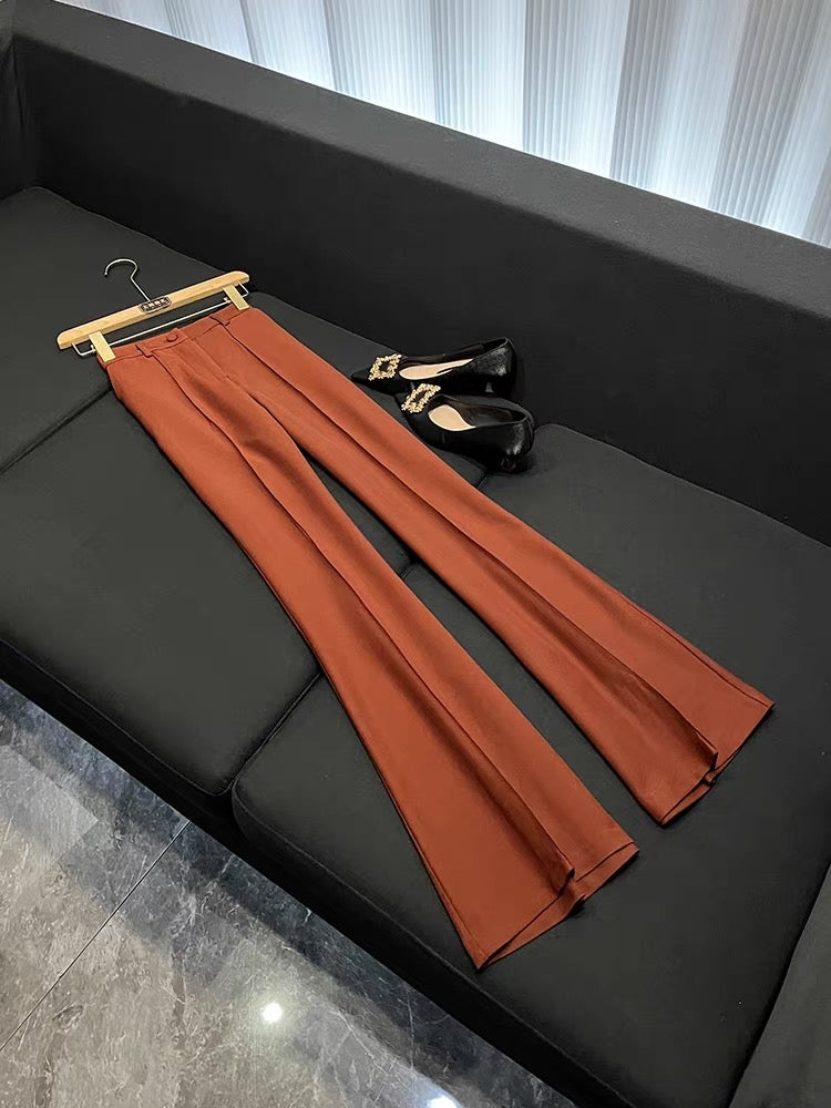 Vienna Double-Breasted Blazer and Flared Pants Set