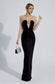 Maddie velvet maxi dress