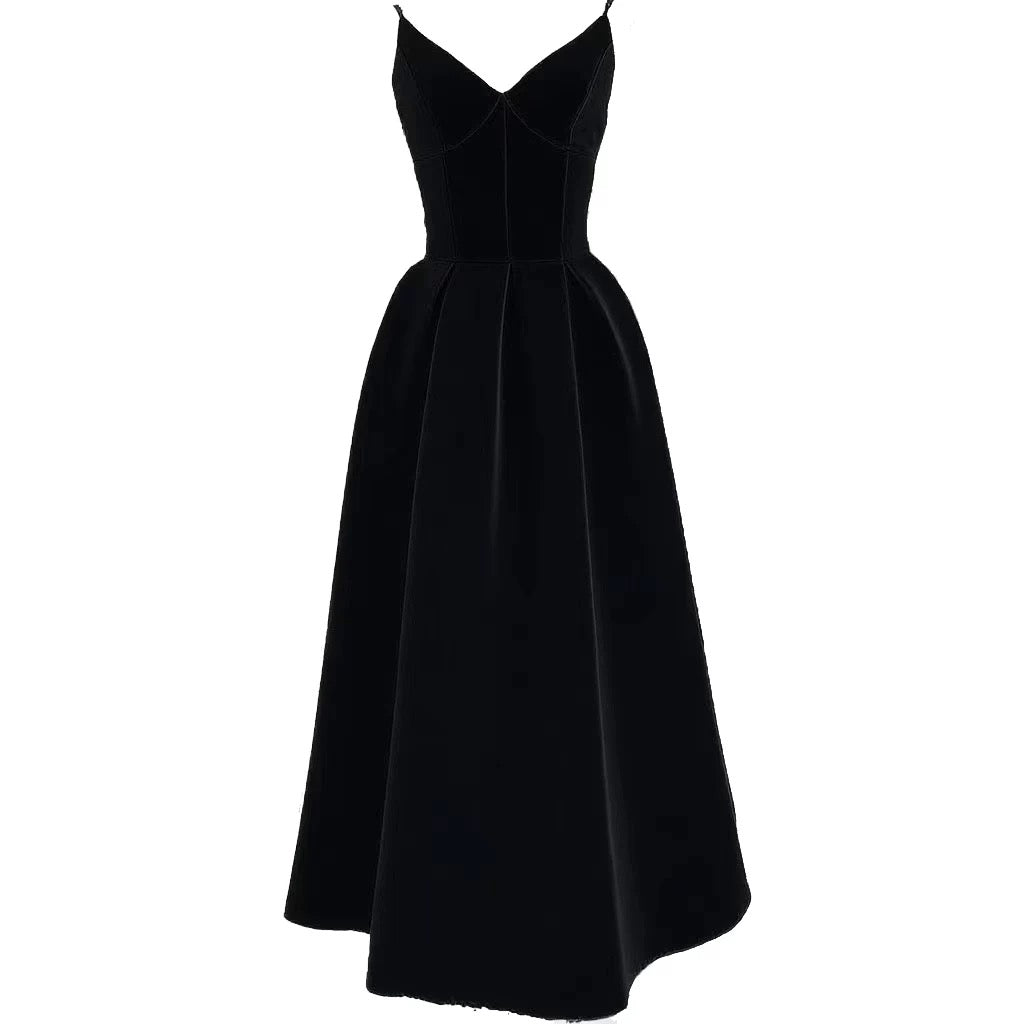 Camille Satin Midi Dress