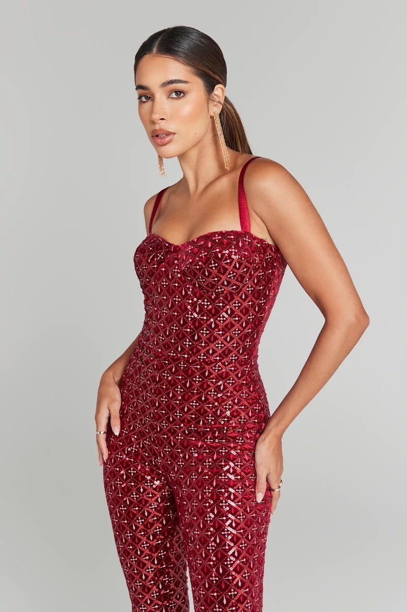 Yguette sequin jumpsuit (8214525935854)