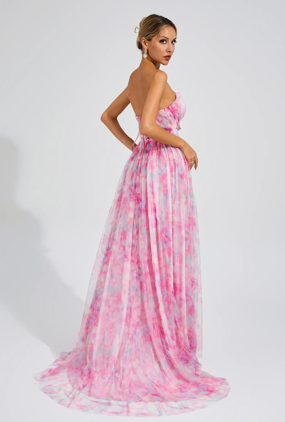 Sheila pink maxi dress