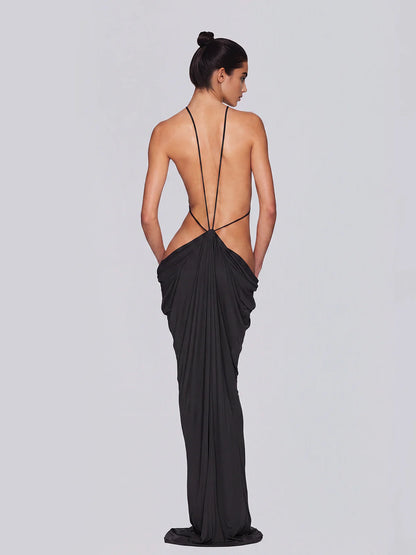 Seraphine Open-Back Gown
