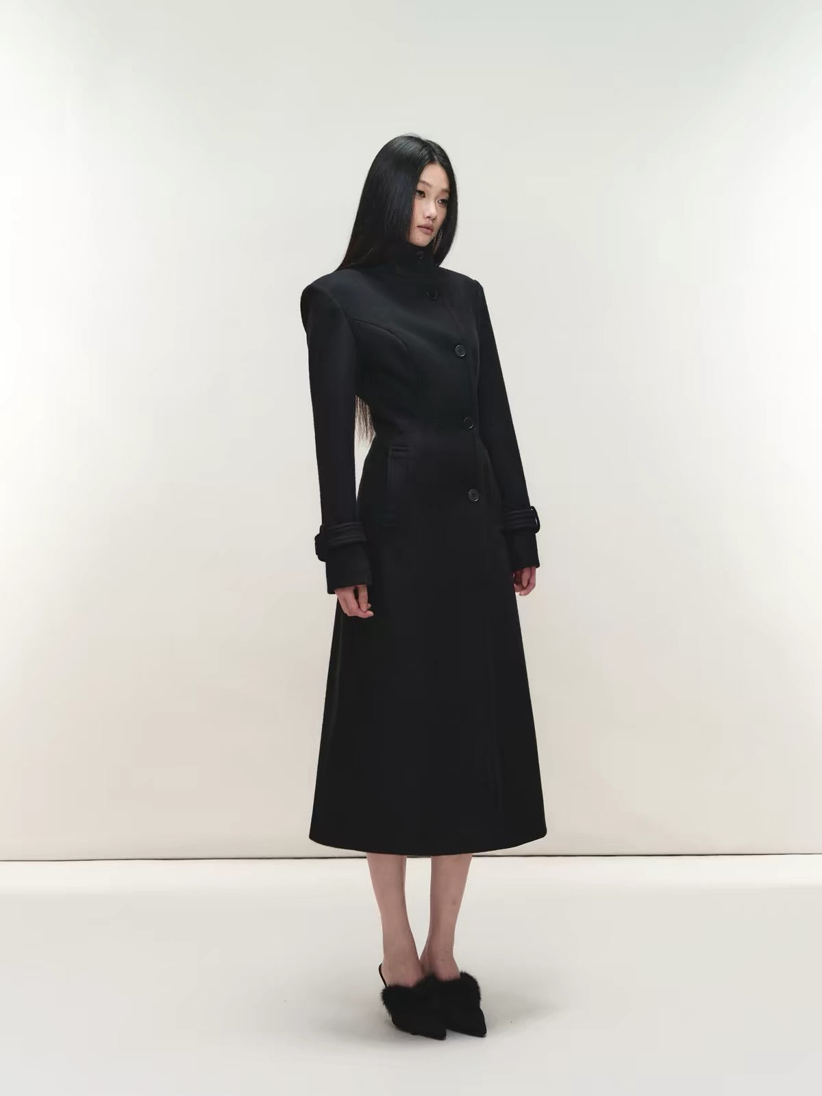 Sloane Sculpted Maxi Coat
