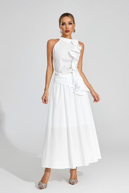 Étoile Blanche Ruffle Ensemble