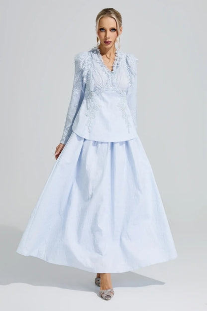 Aveline Lace Two-Piece Set