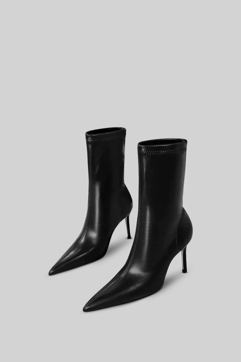 Black stiletto ankle boots (8306338758894)