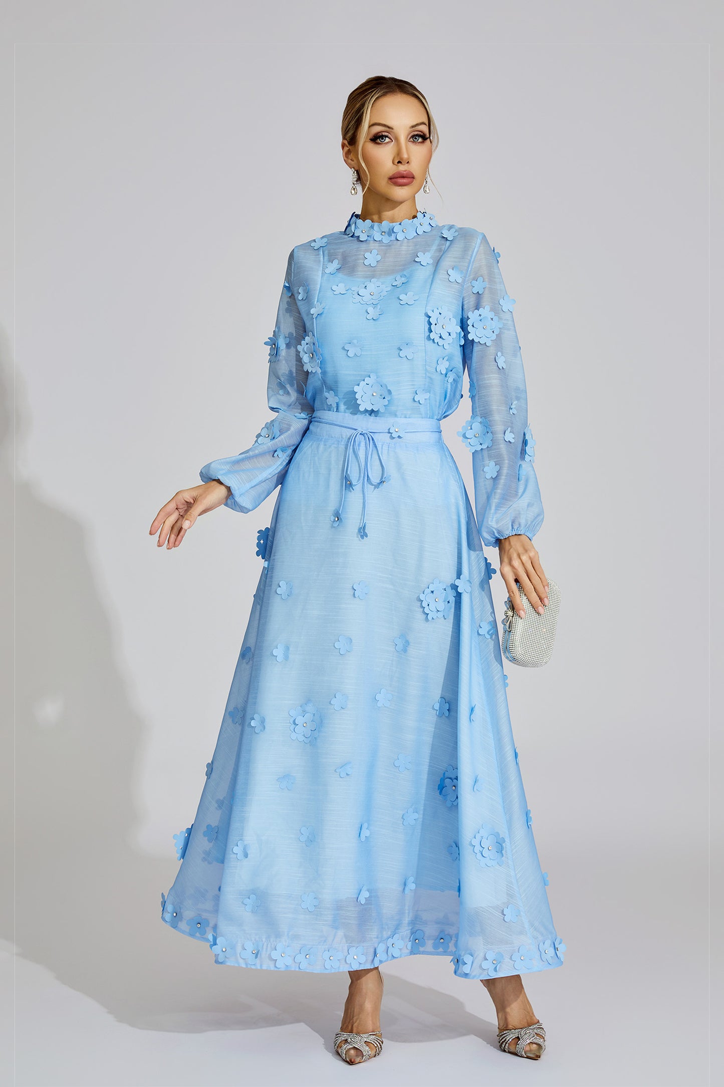 Fleur Ciel 3D Floral Set