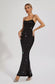 Indie rhinestone maxi dress