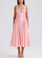 Adabella pink midi dress