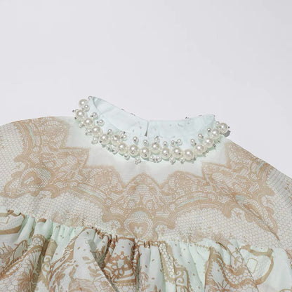 Maribelle Pearl-Trim Set