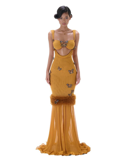 Lumina  Maxi Dress - Yellow
