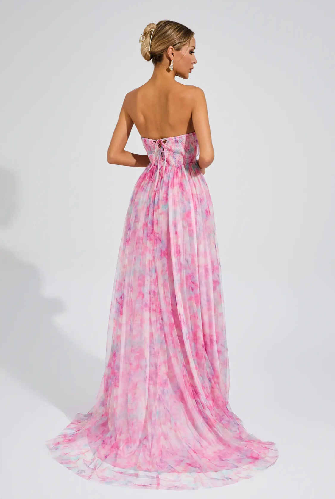 Sheila pink maxi dress