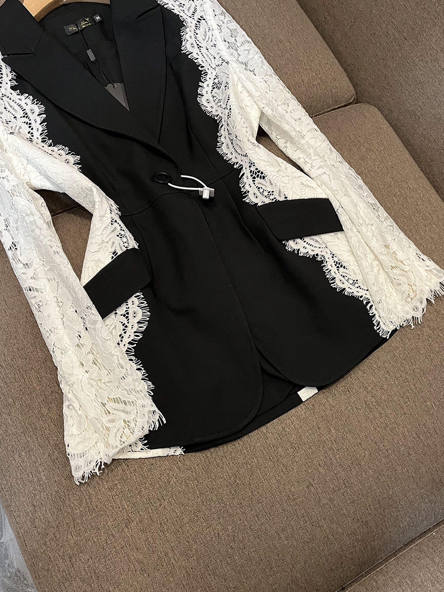 Kelly lace blazer (8140934775022)