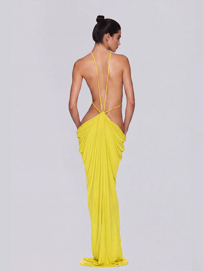 Seraphine Open-Back Gown