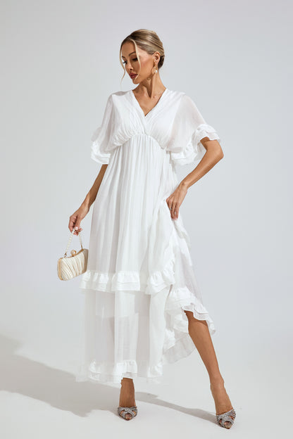 Elysia Mandarin Floral Dress