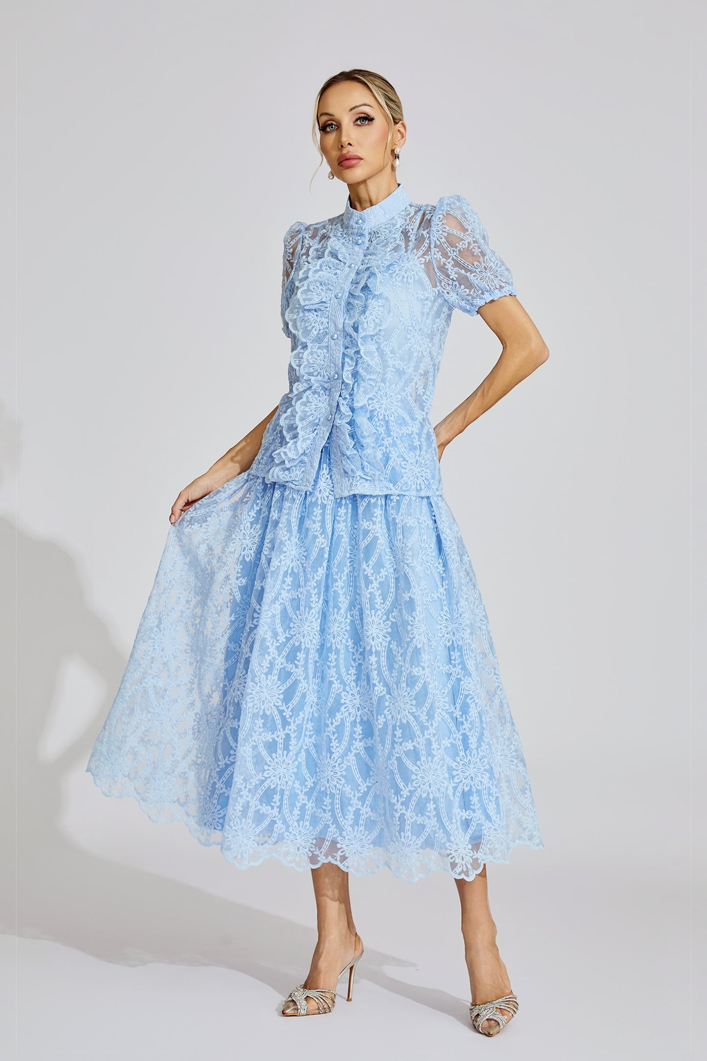 Celestine Lace Two-Piece Set