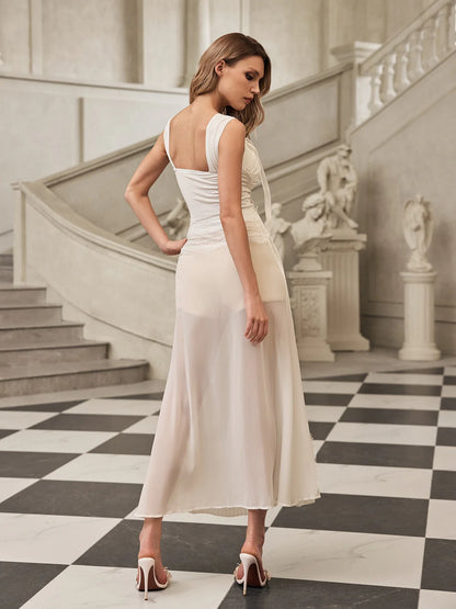 Éloïse Lace & Pleat Set