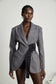 Therese belted blazer