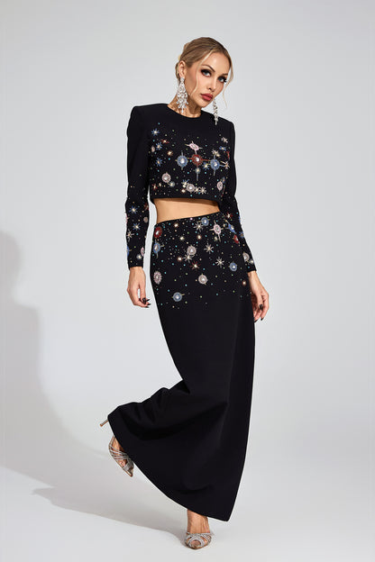 Stellar Luxe 2-Piece Gown