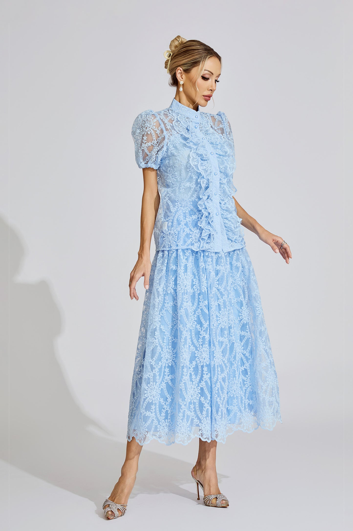 Celestine Lace Two-Piece Set