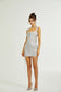 Lea crystal mini dress