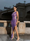 Rhinestone purple maxi dress (8267919098094)