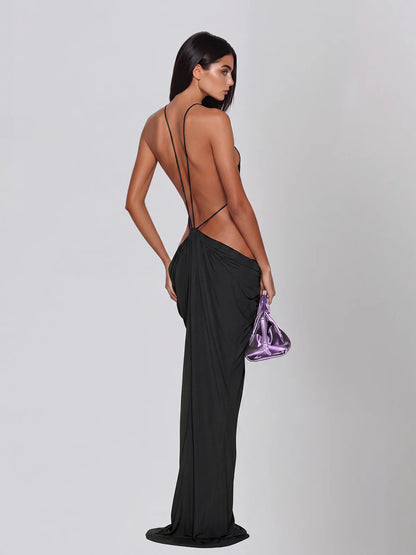 Seraphine Open-Back Gown