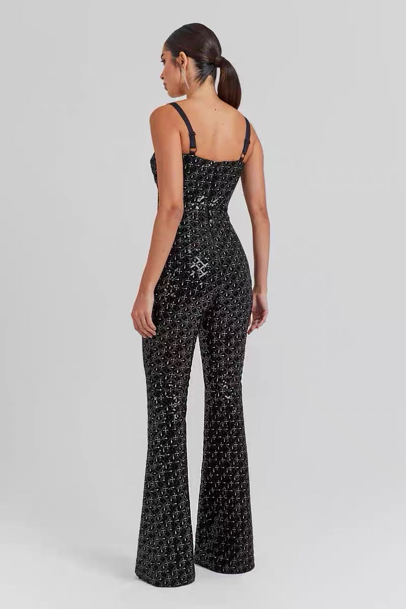 Yguette sequin jumpsuit (8214525935854)