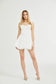 Helene flare mini dress