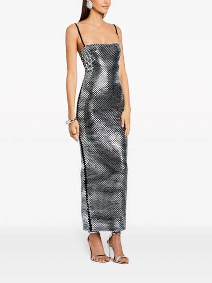Mila Chainmail Midi Dress