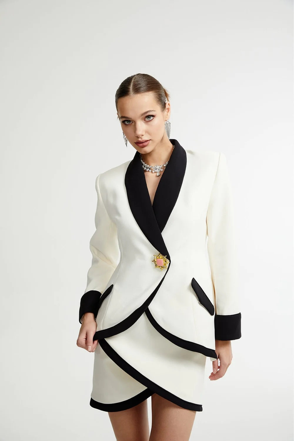 Delice blazer/skirt set