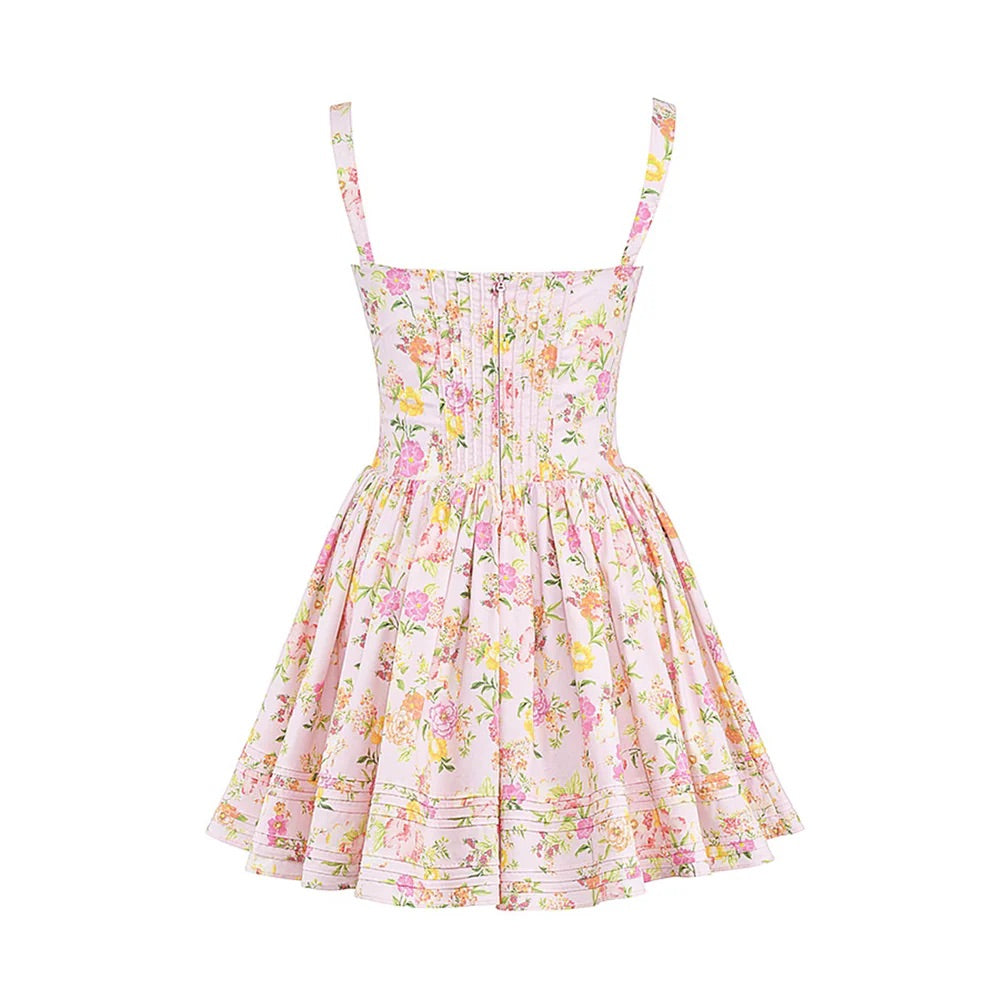 Kara floral mini dress